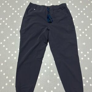 Mens figs joggers size large in grey